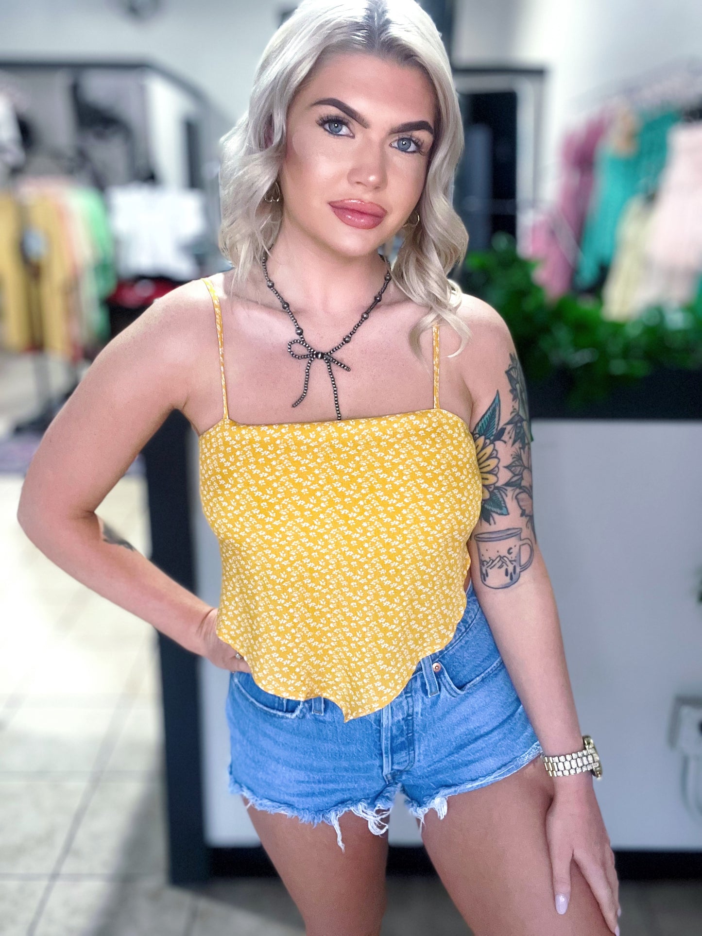 Southern Sunshine Crop Top