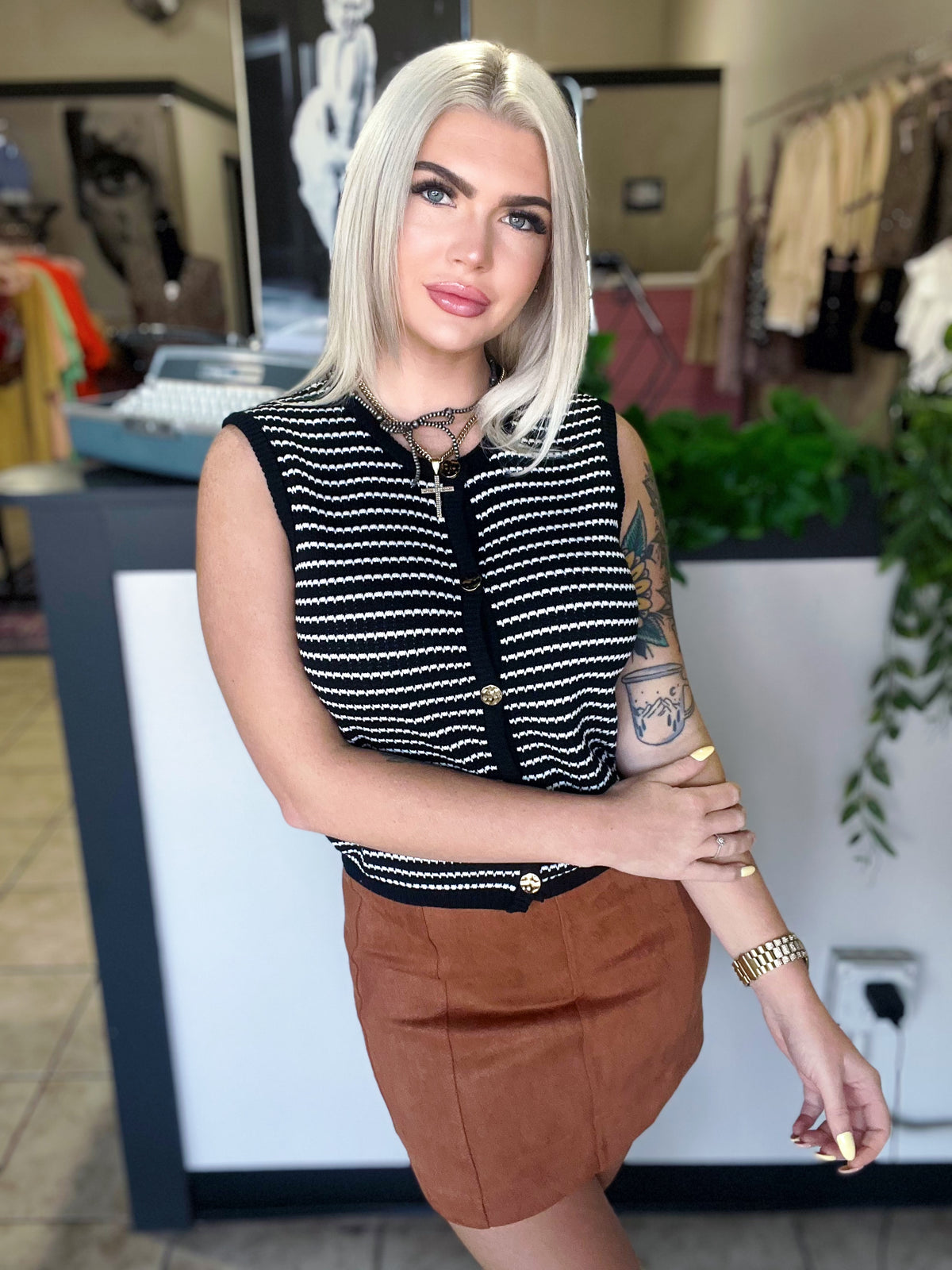 Aspen Knitted Top