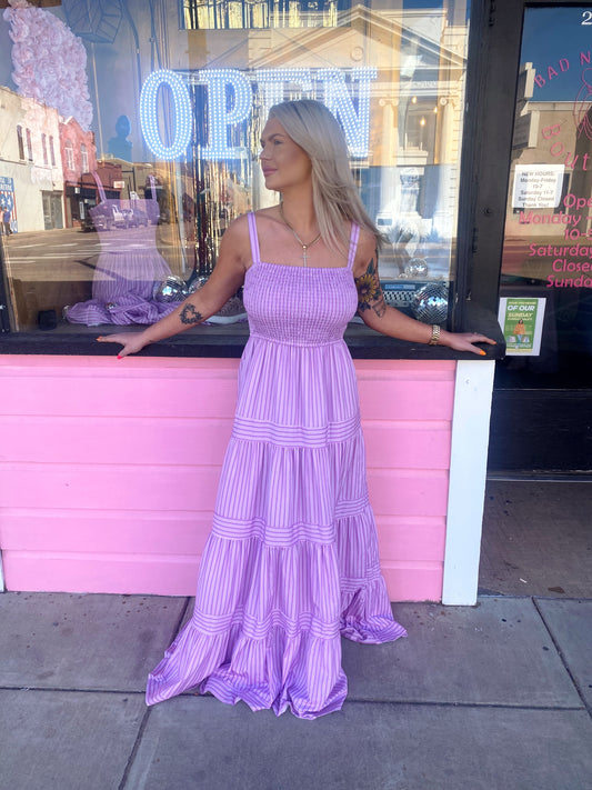 Purple Maxi Dress