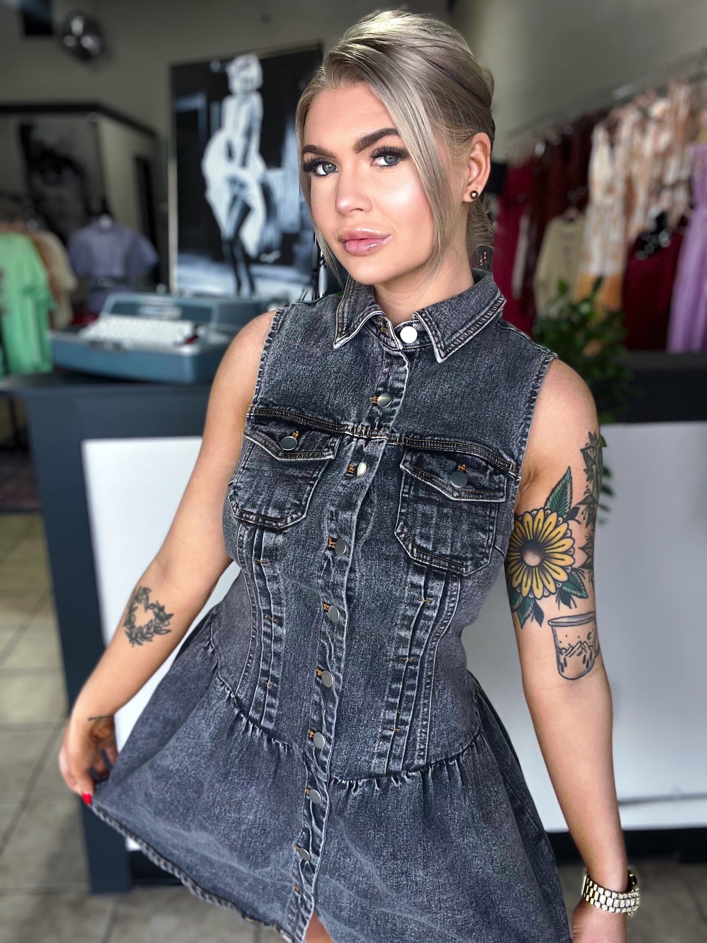 Denim After Dark Dress