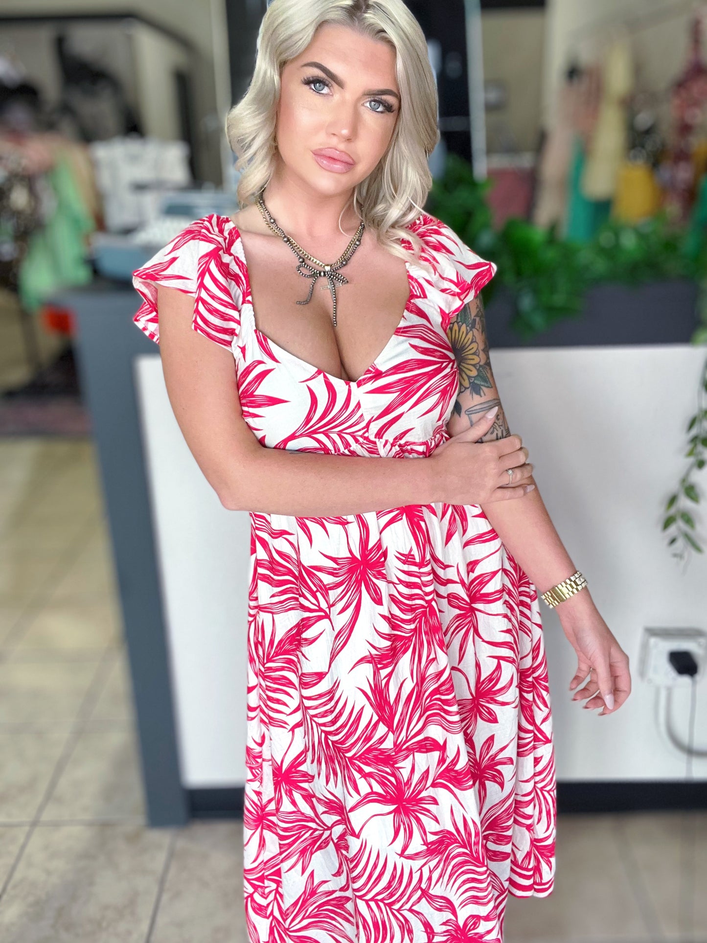 Tropical Breeze Maxi Dress