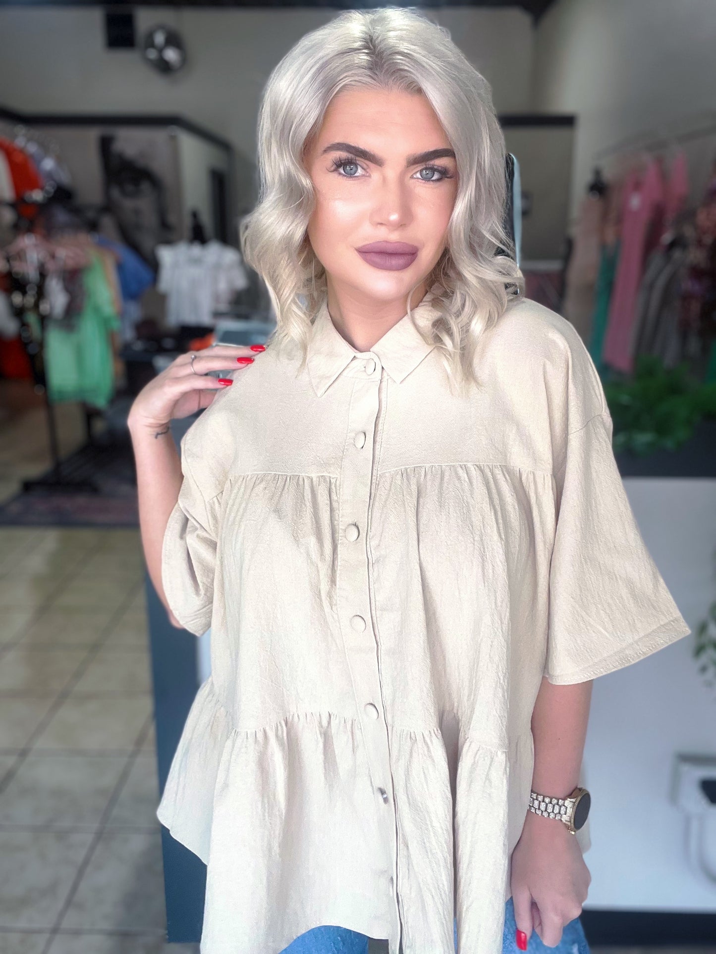 First Day Tunic Blouse