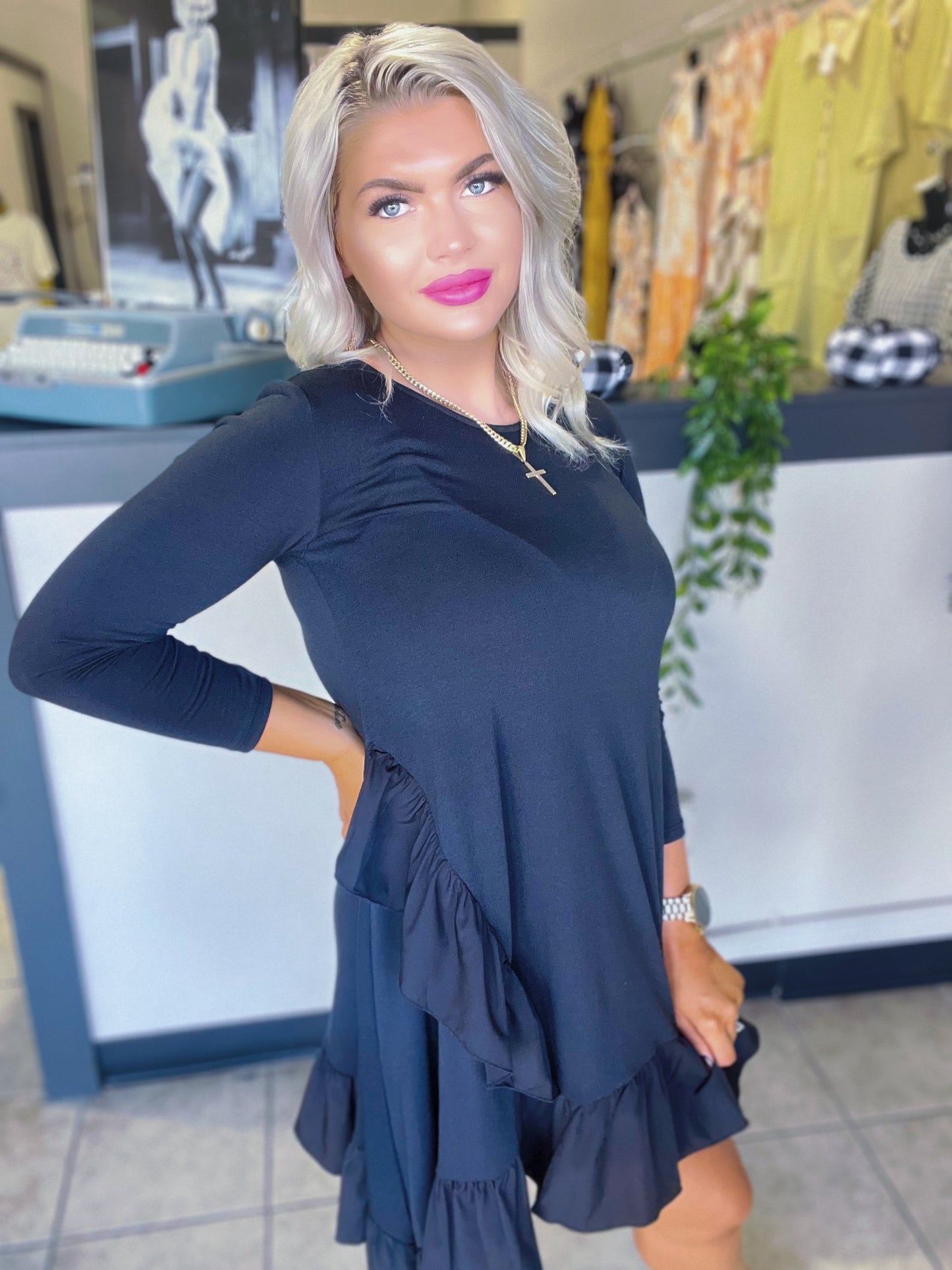 Midnight Black Dress