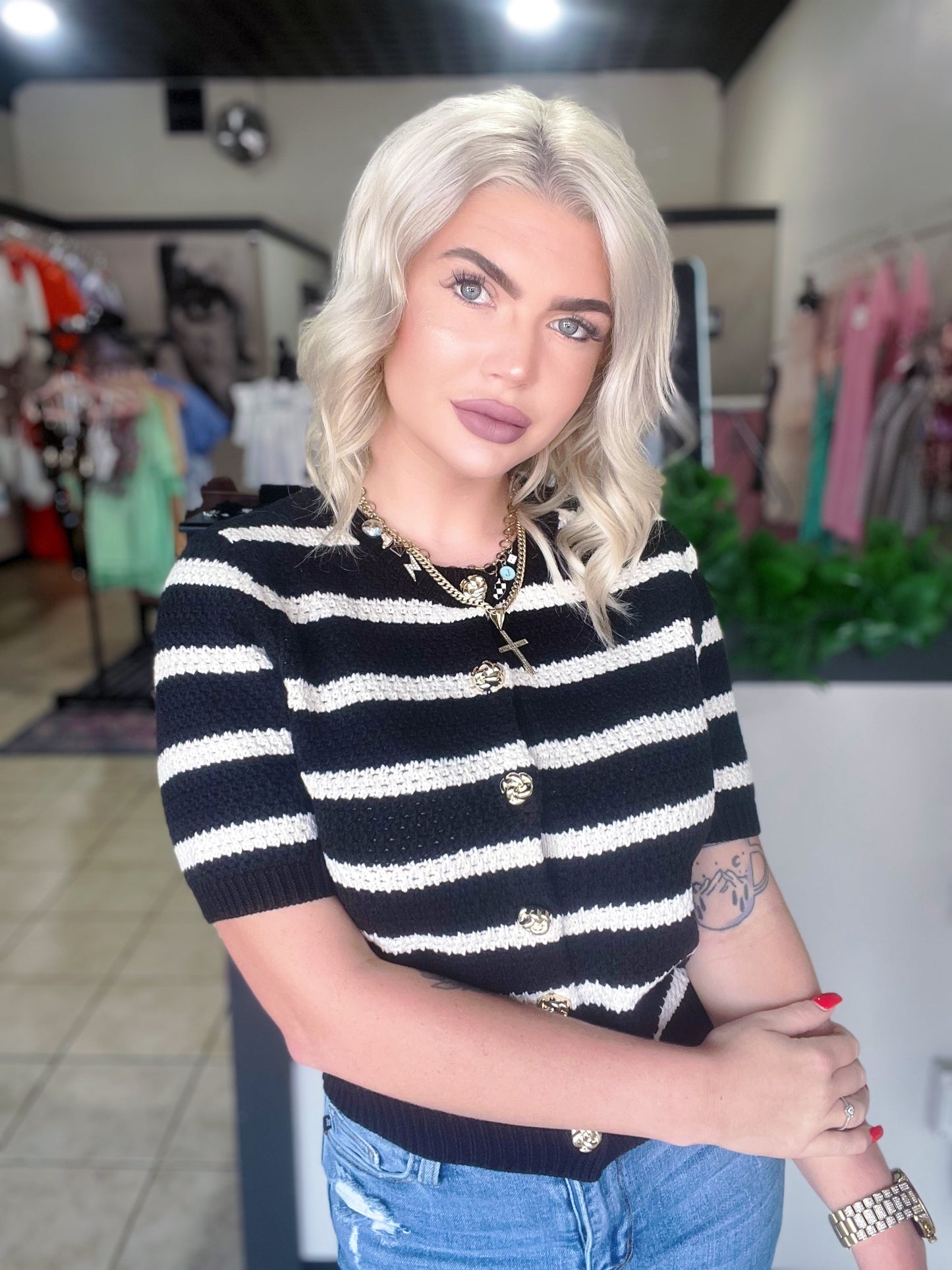 Study Date Knit Top