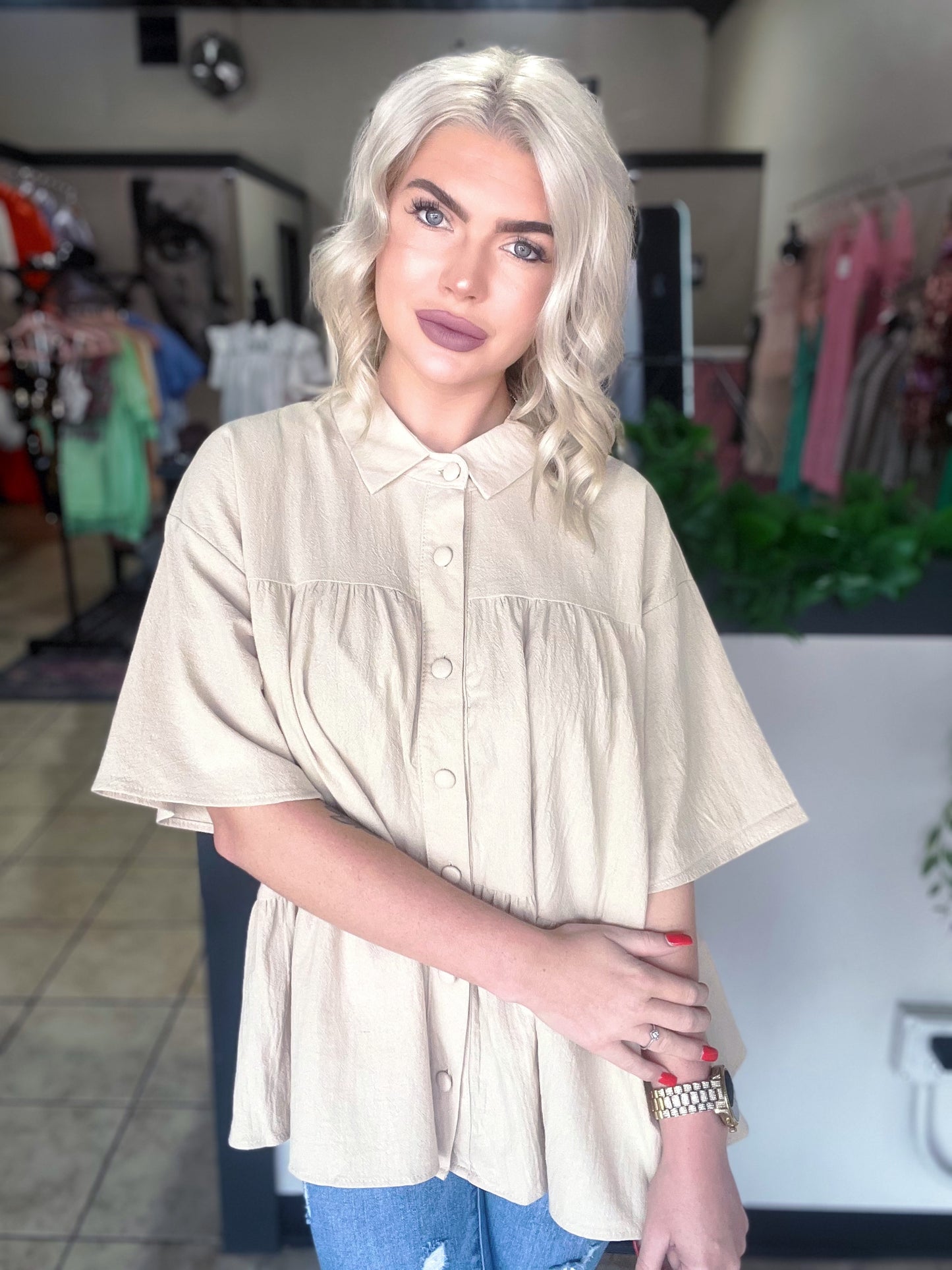 First Day Tunic Blouse