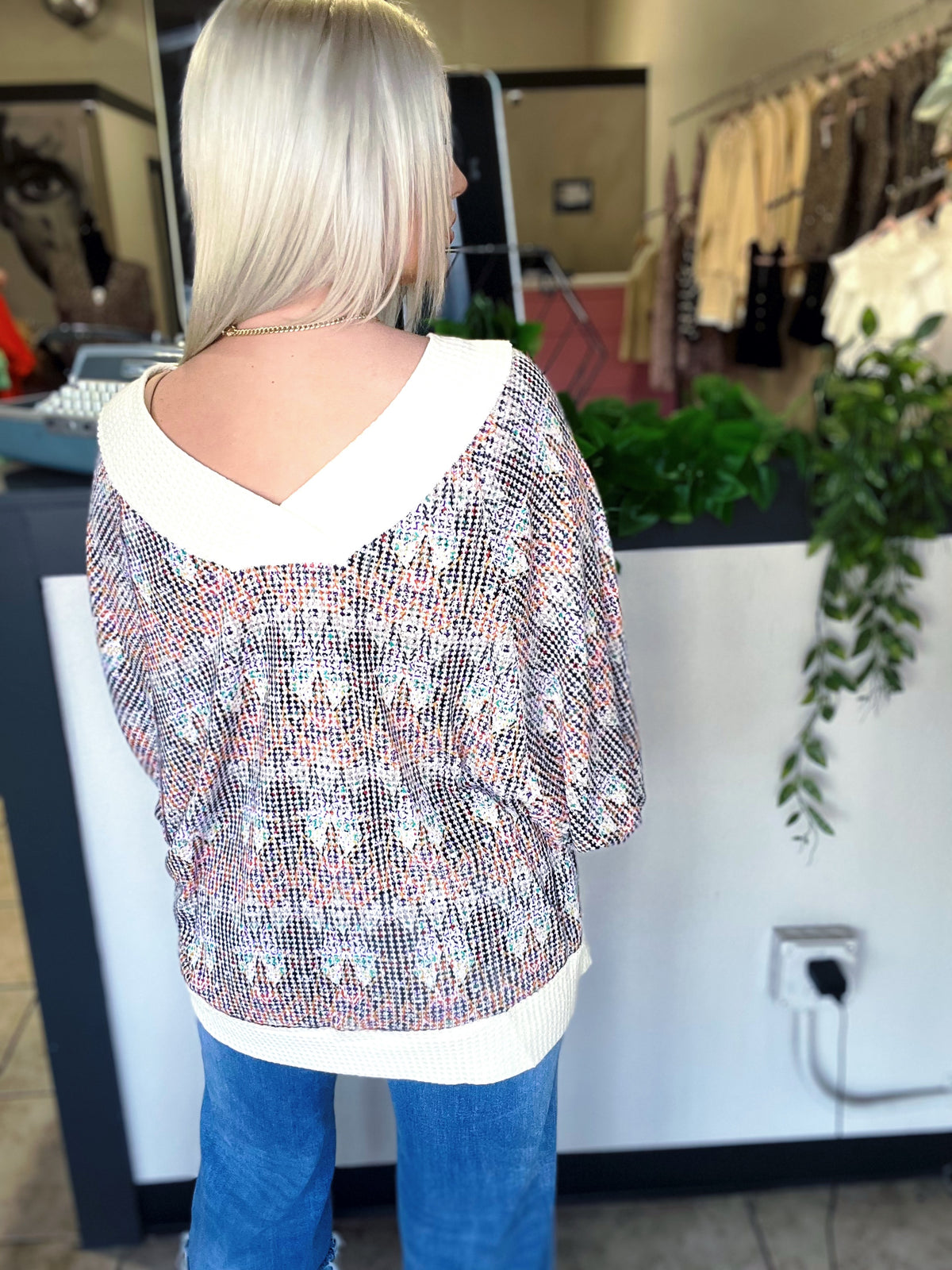 Fireside Oversized Top