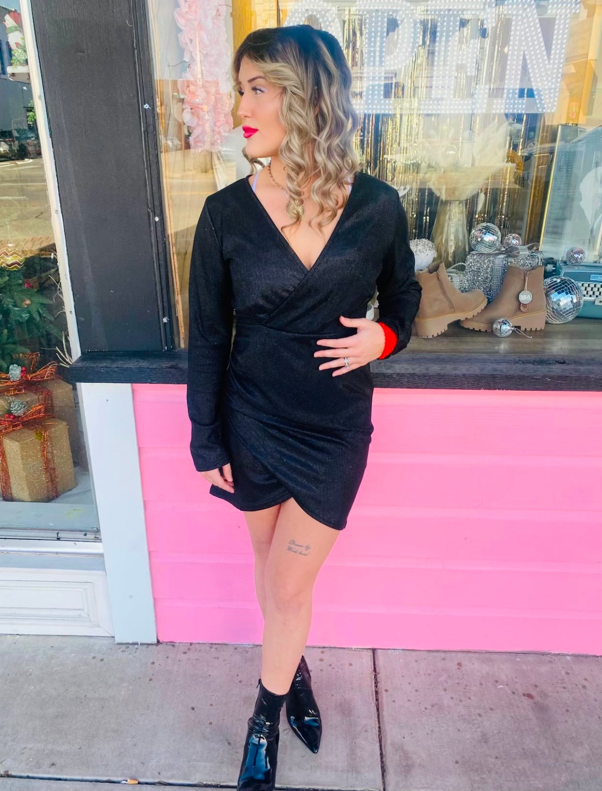 Black Glam Dress