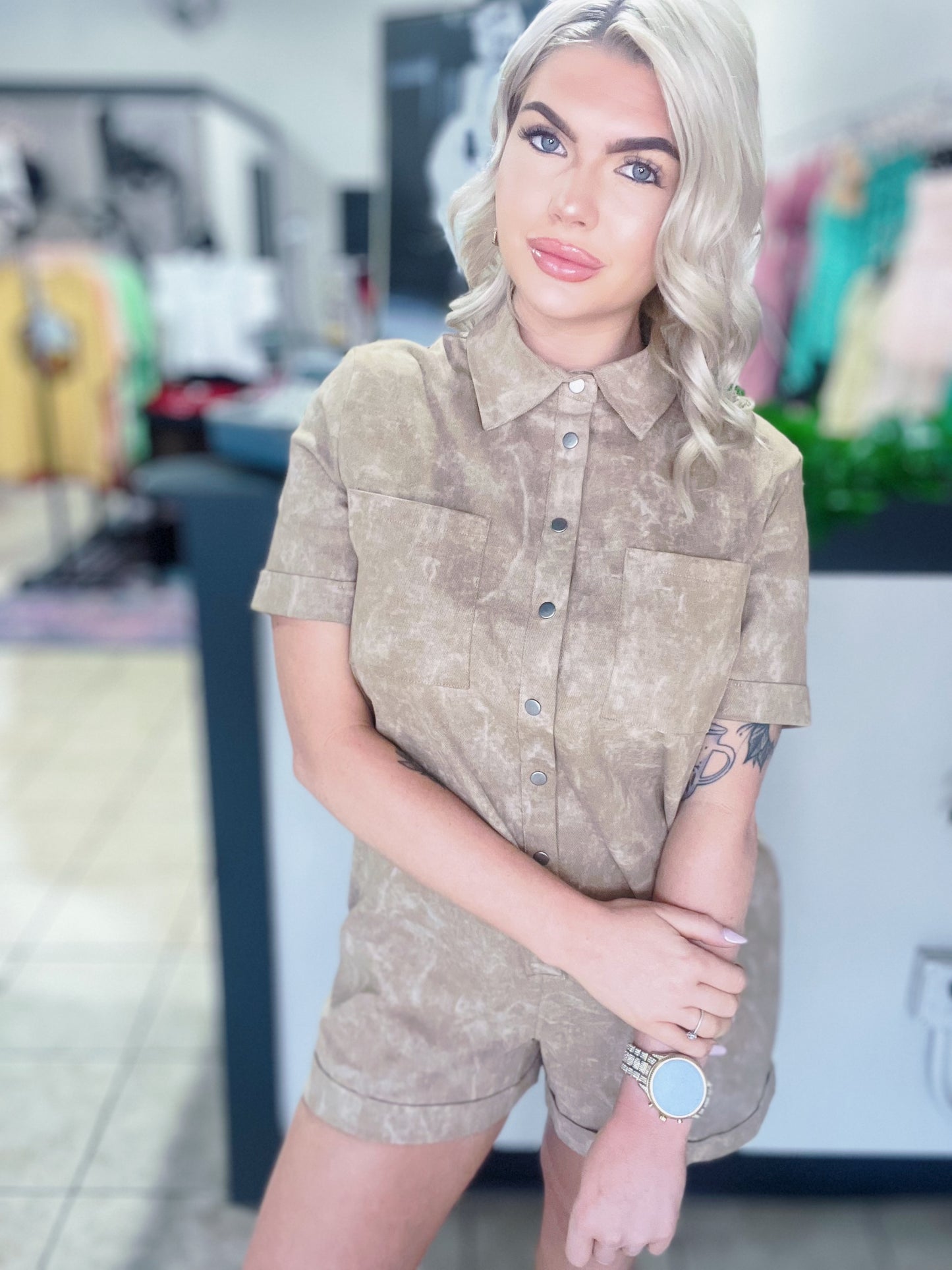 Desert Doll Romper