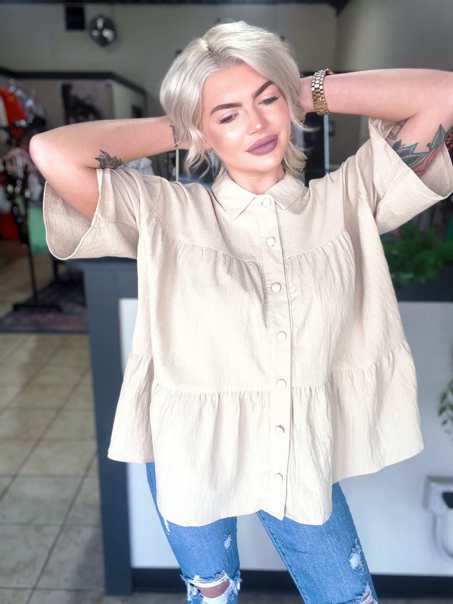 First Day Tunic Blouse