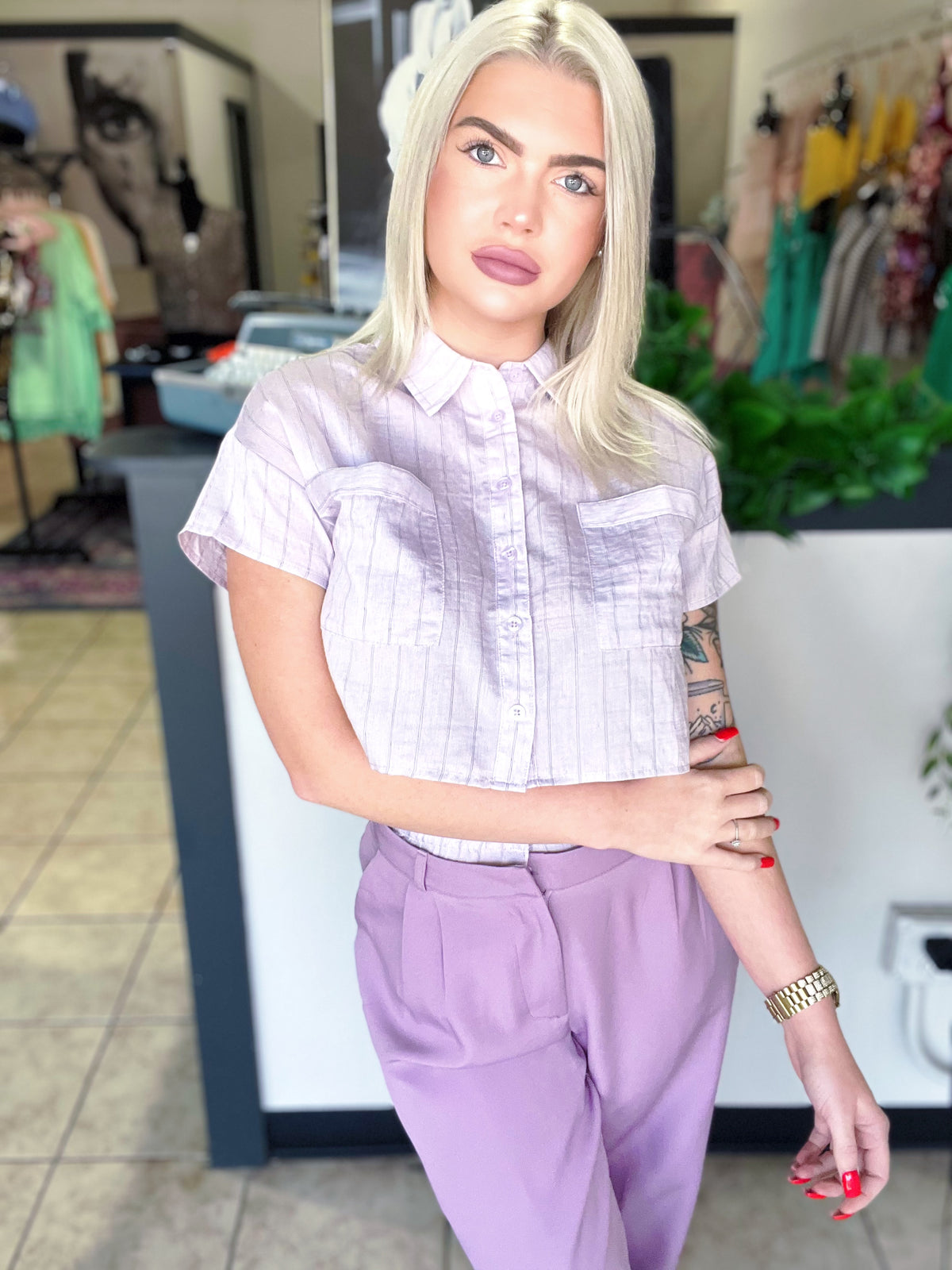 Straight A Top