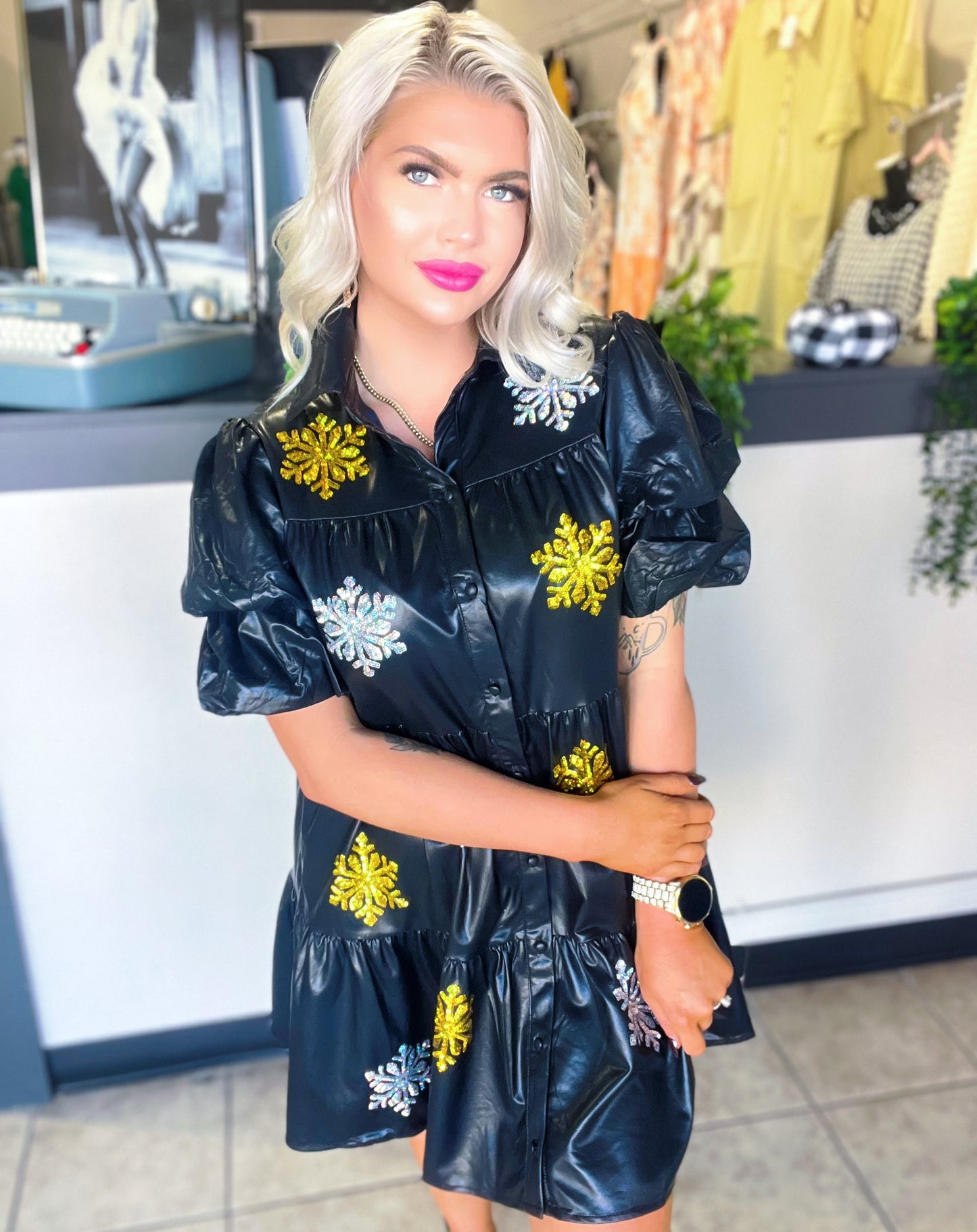 Snowflake Sparkle Dress