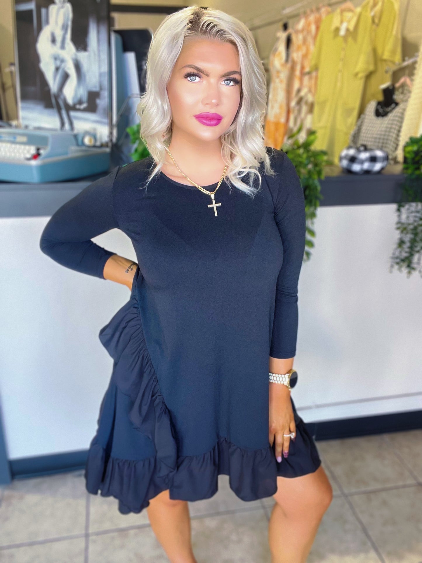 Midnight Black Dress