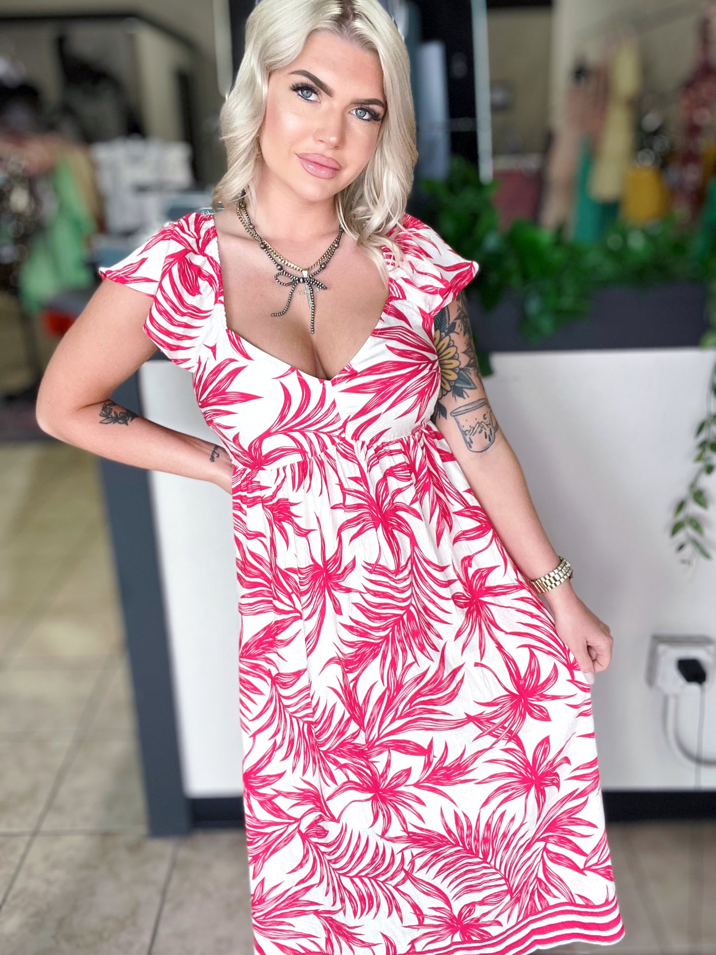 Tropical Breeze Maxi Dress