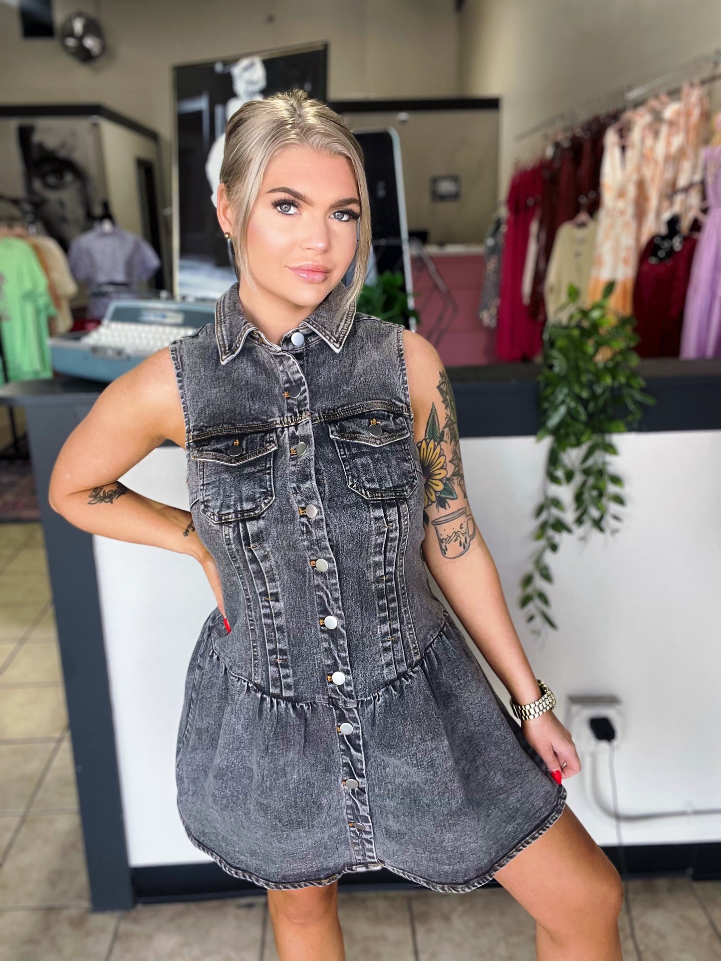 Denim After Dark Dress