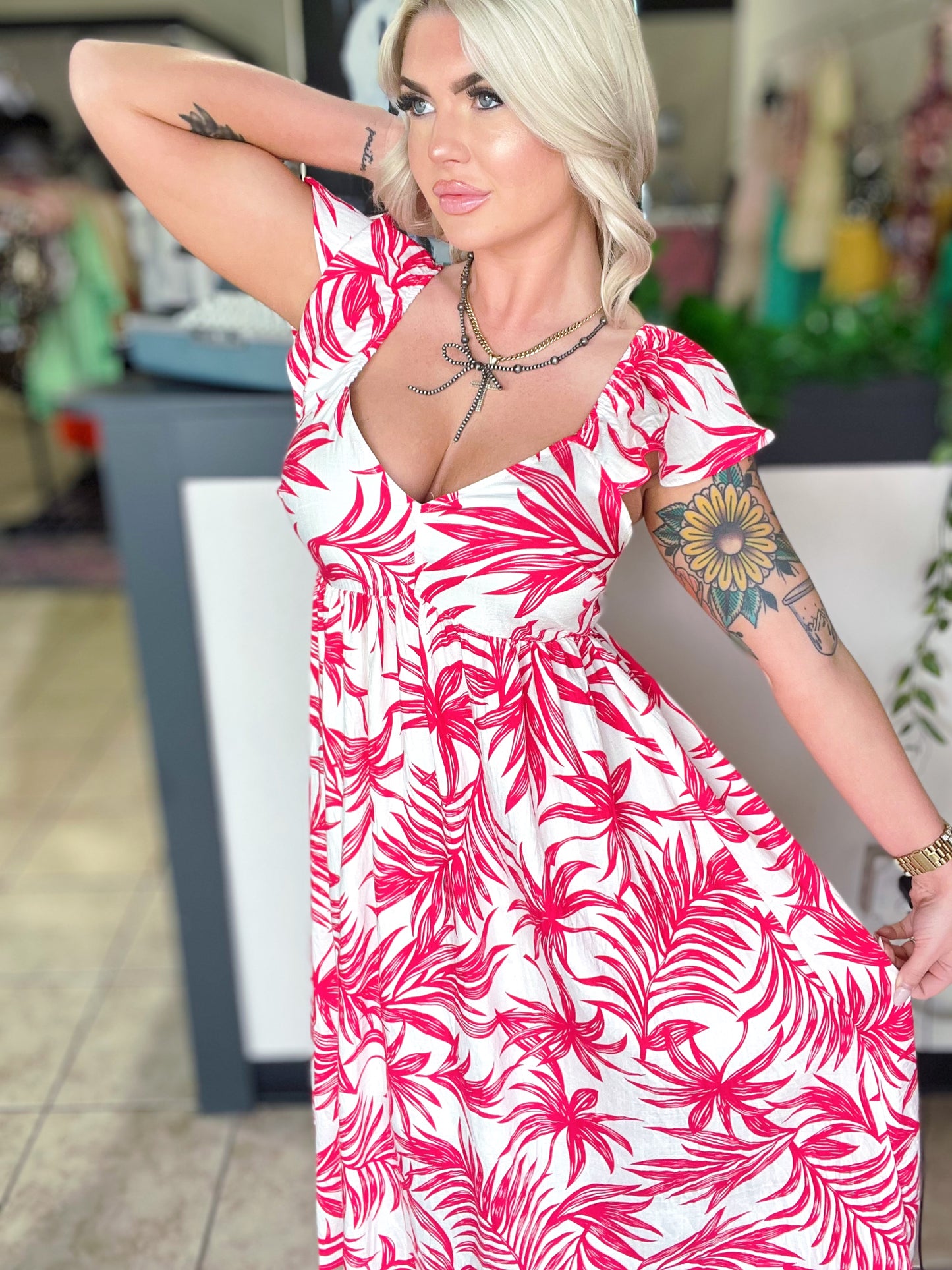 Tropical Breeze Maxi Dress