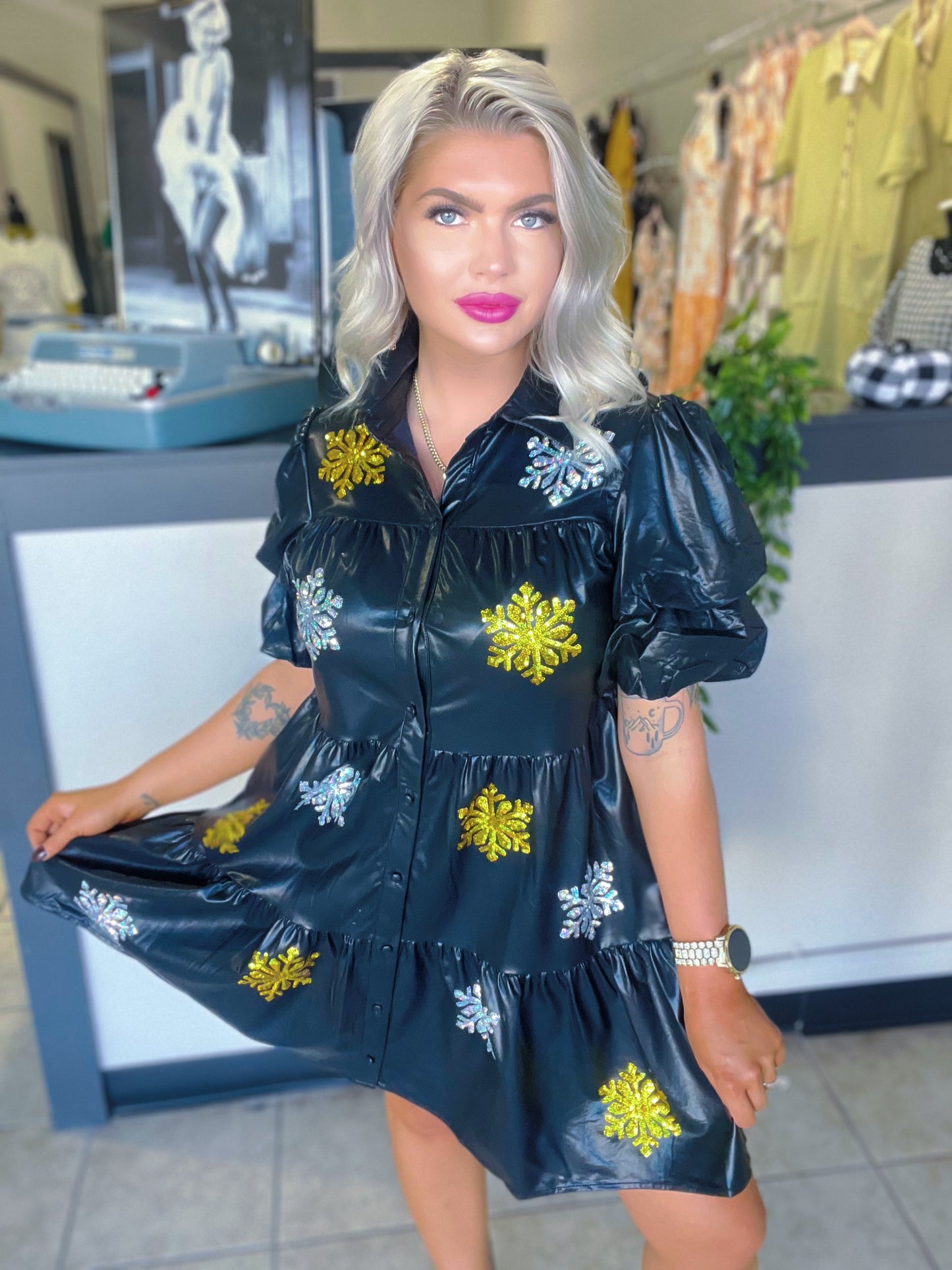 Snowflake Sparkle Dress