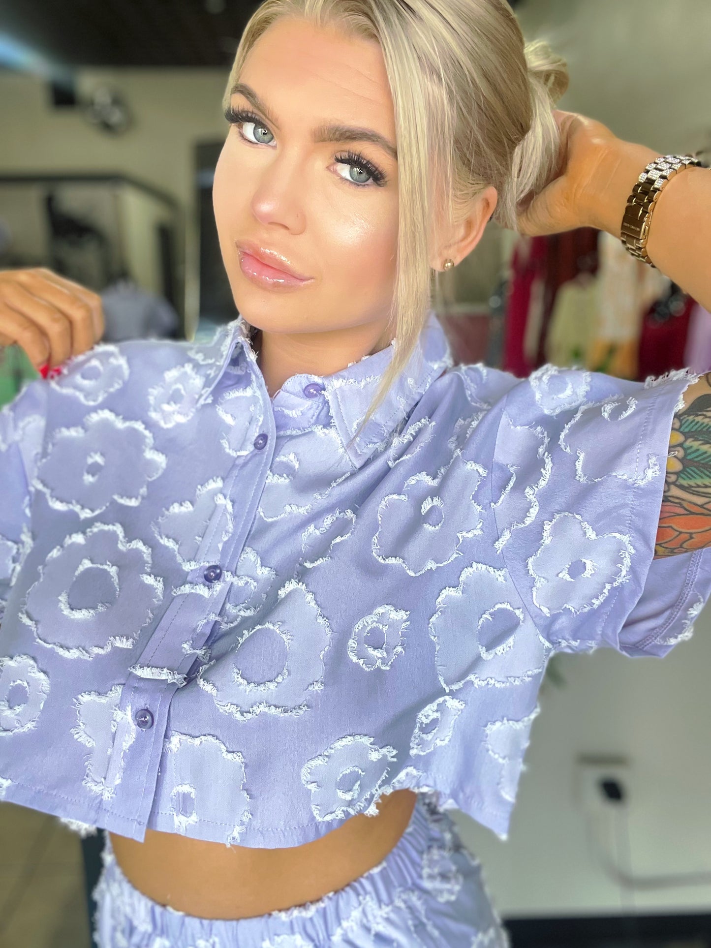 Chasing Daisies Crop Top