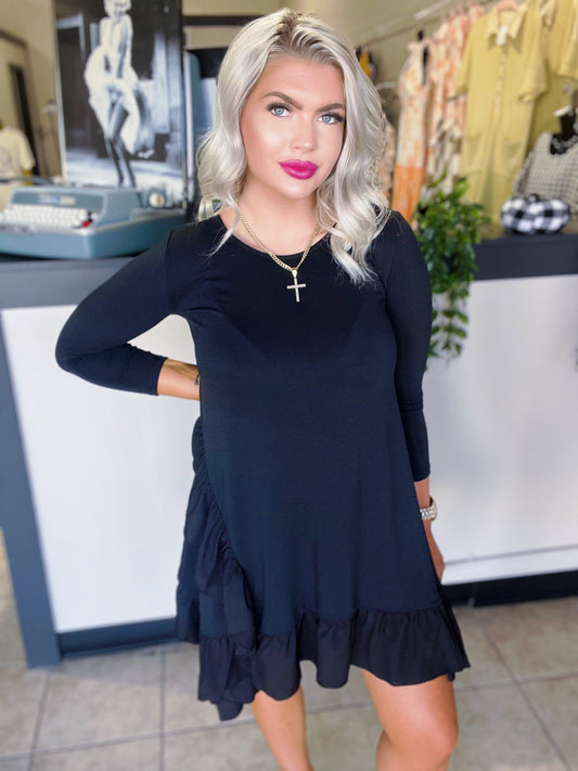 Midnight Black Dress