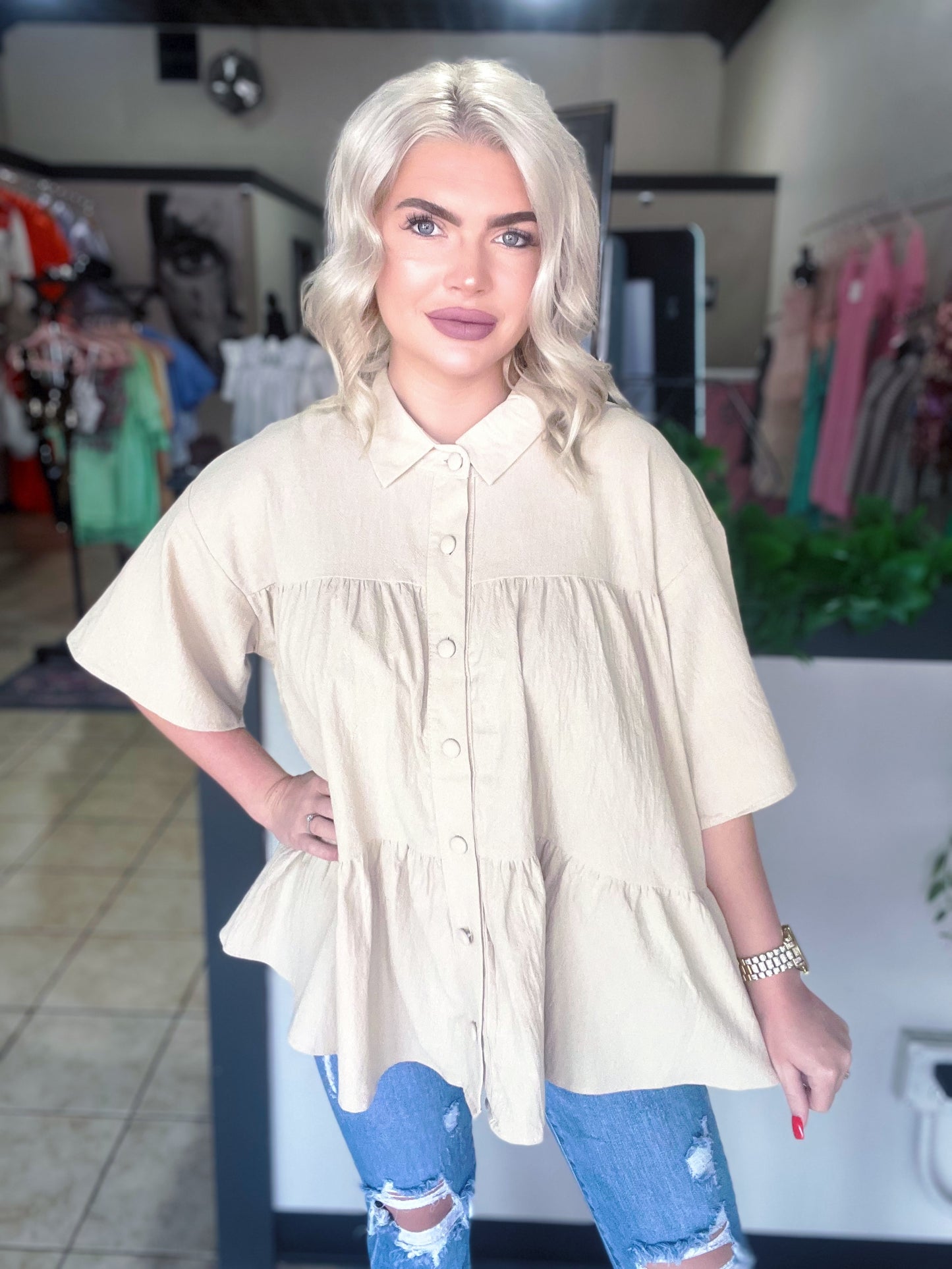 First Day Tunic Blouse