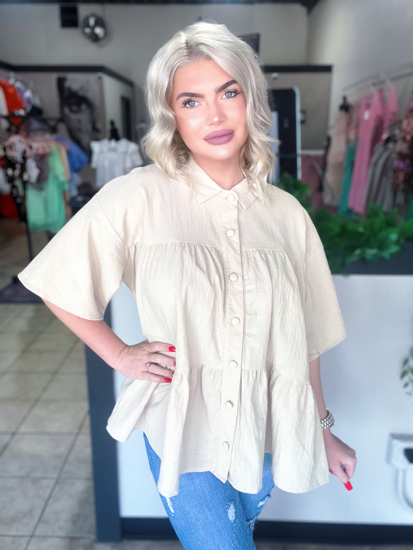 First Day Tunic Blouse