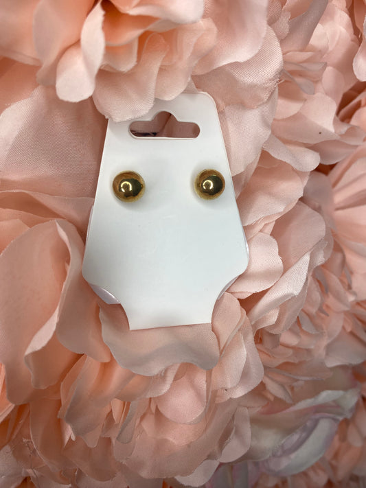 Gold Stud Earrings