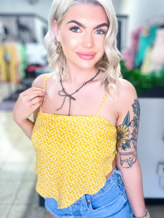 Southern Sunshine Crop Top