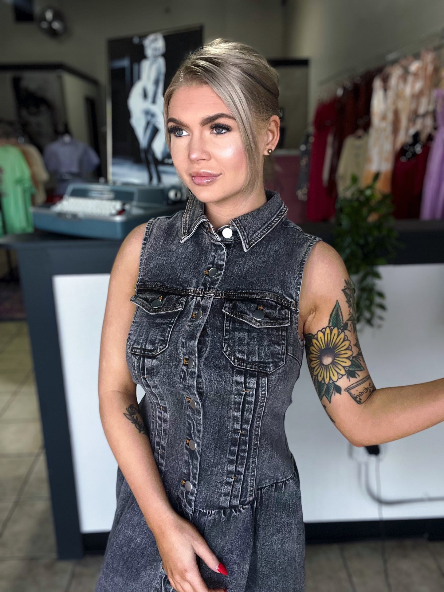 Denim After Dark Dress