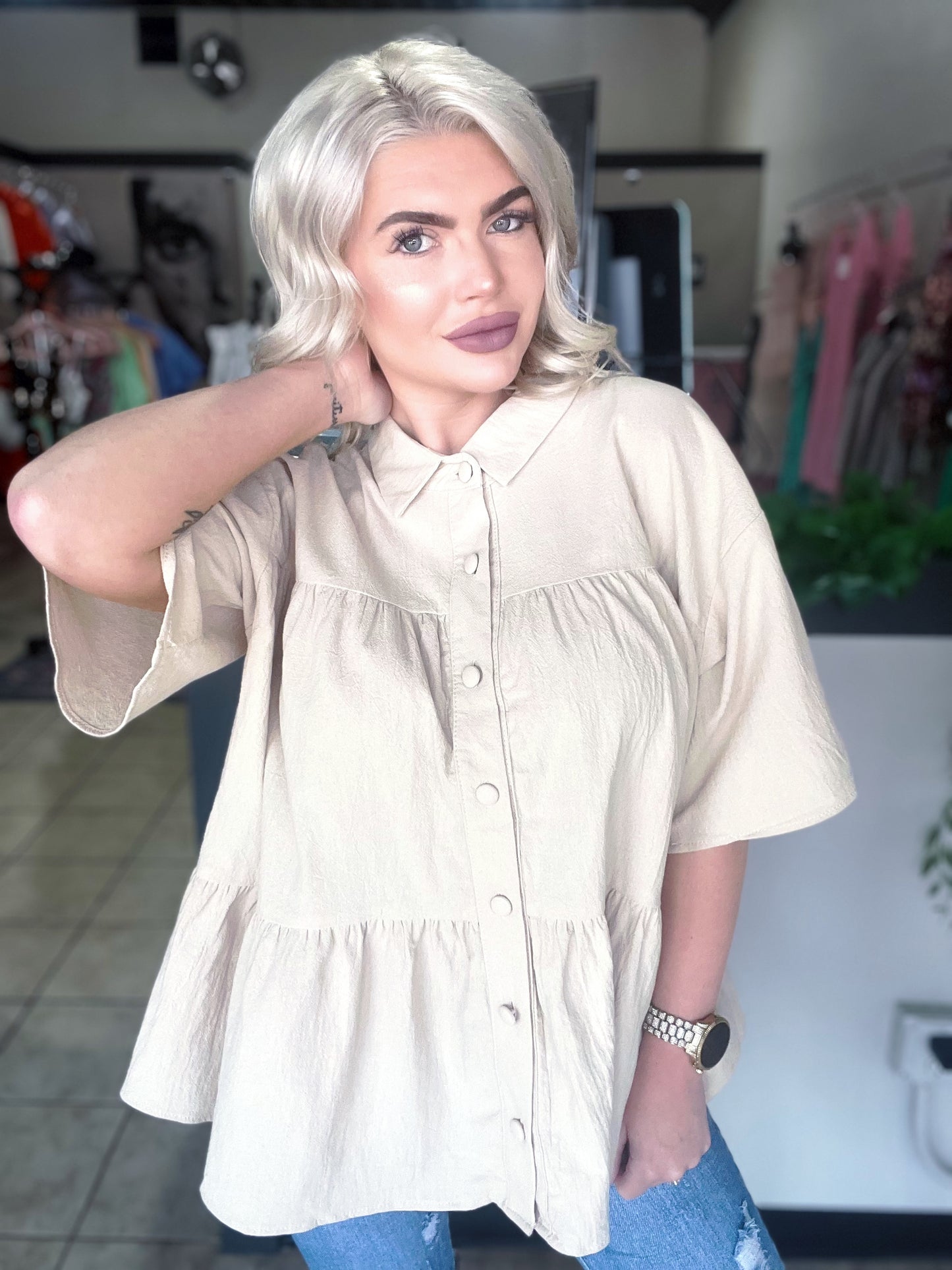 First Day Tunic Blouse