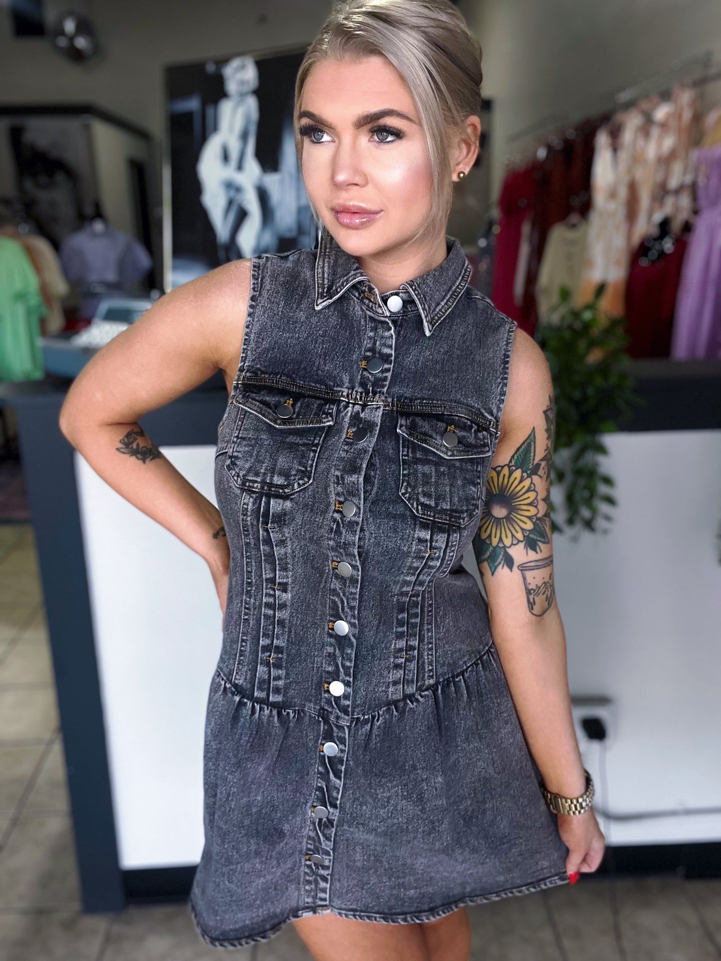 Denim After Dark Dress