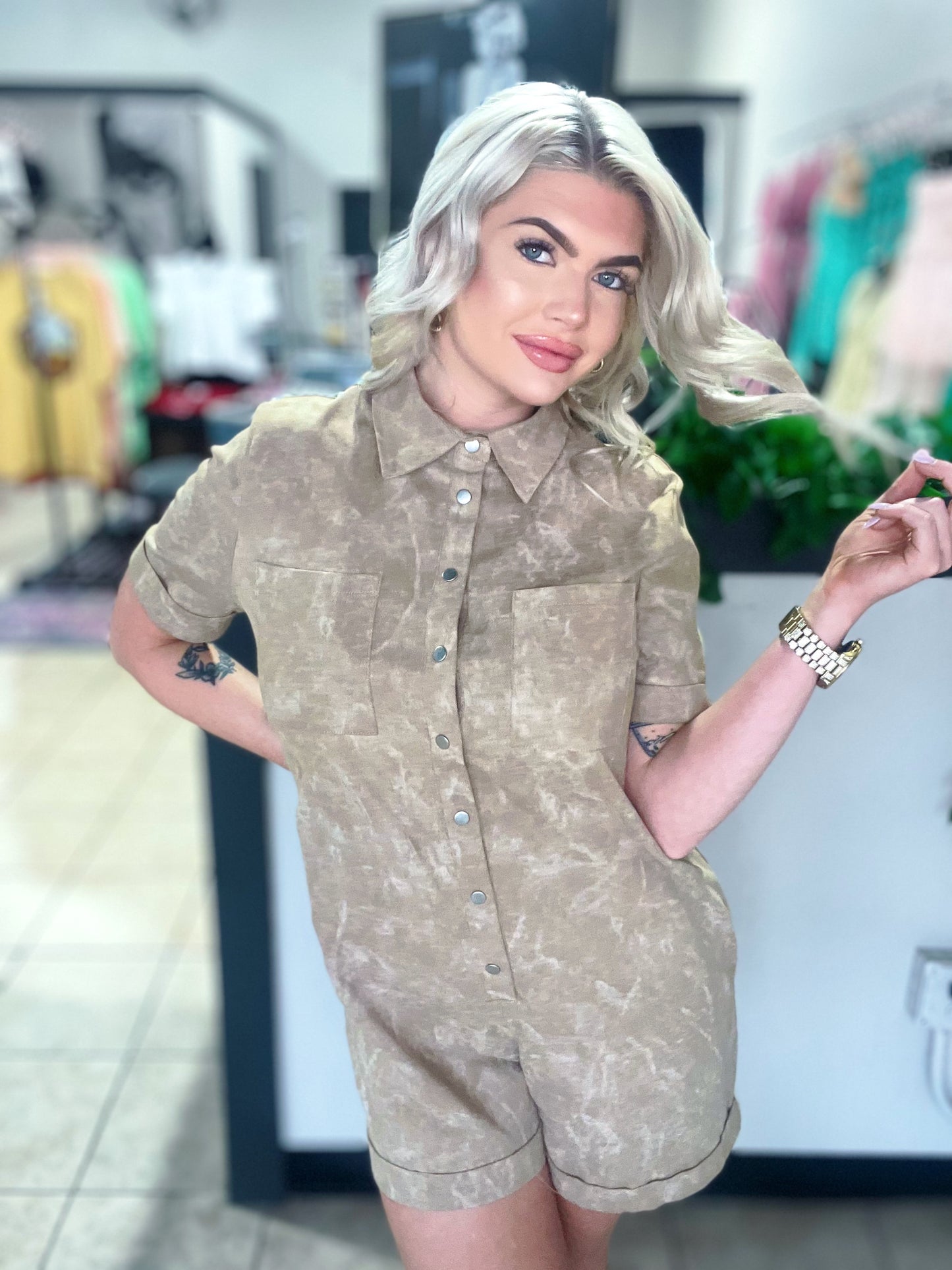 Desert Doll Romper