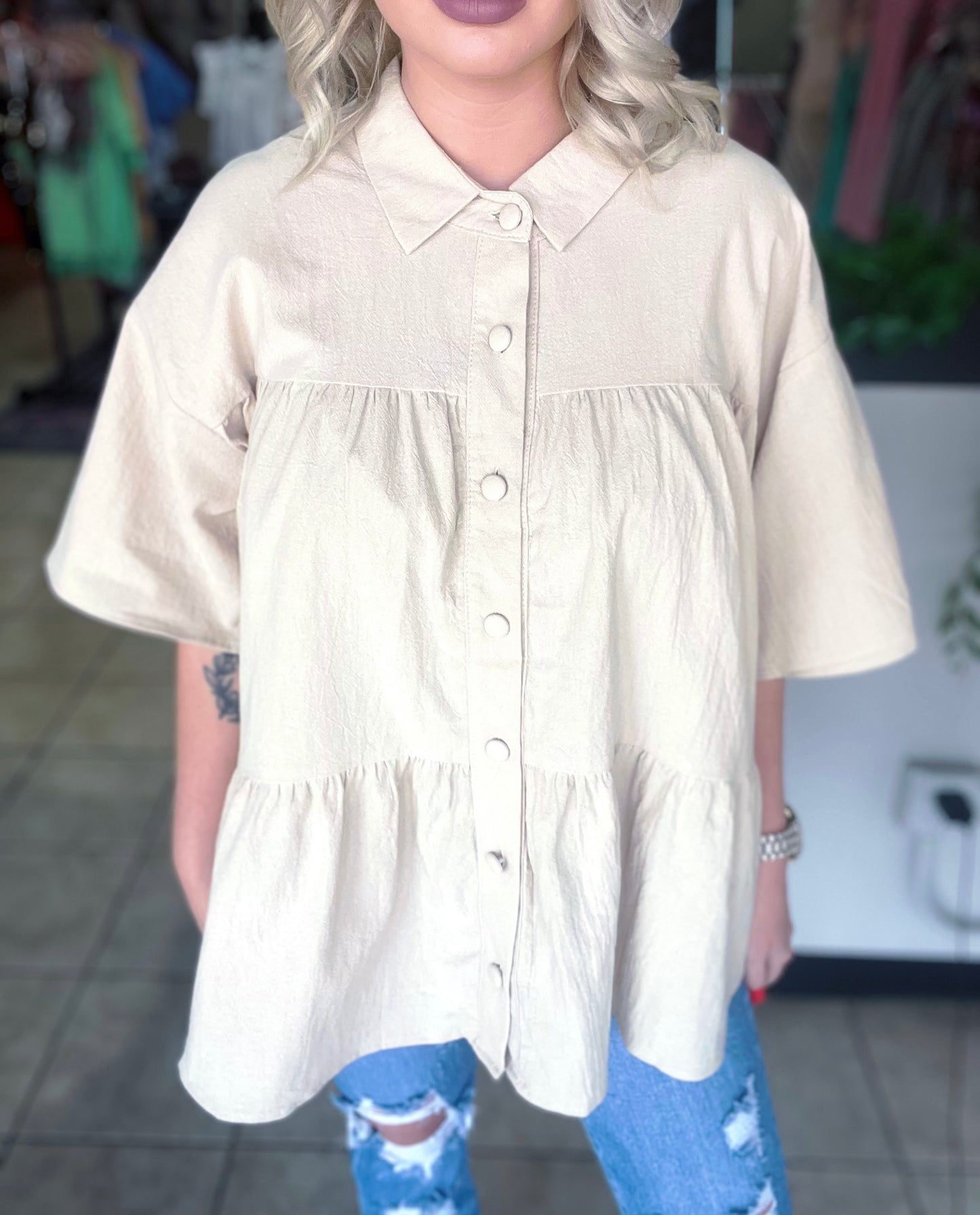 First Day Tunic Blouse