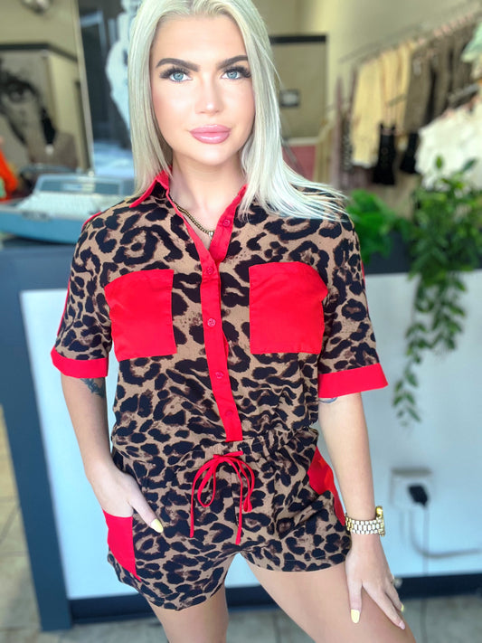 Leopard Luxe Top