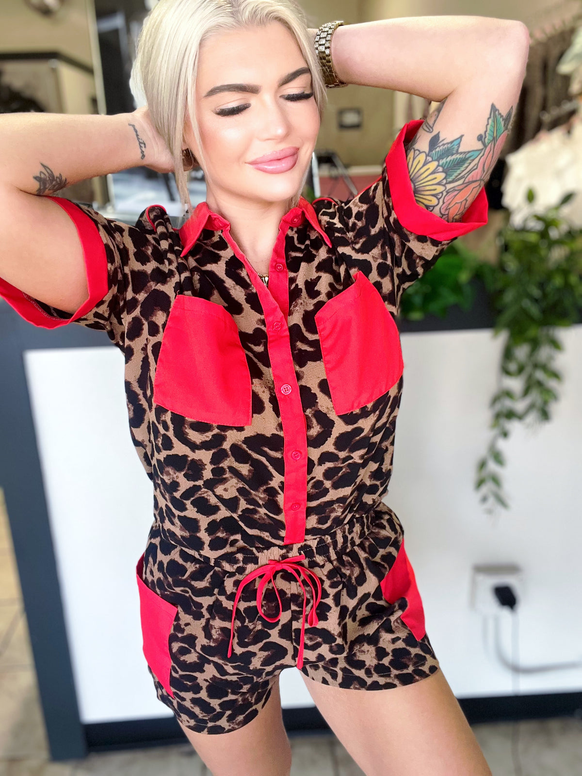 Leopard Luxe Shorts