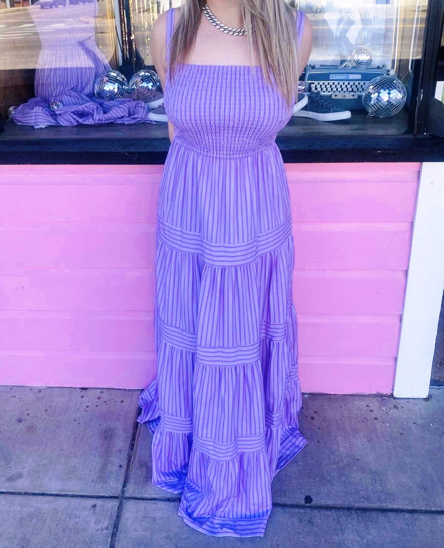 Purple Maxi Dress