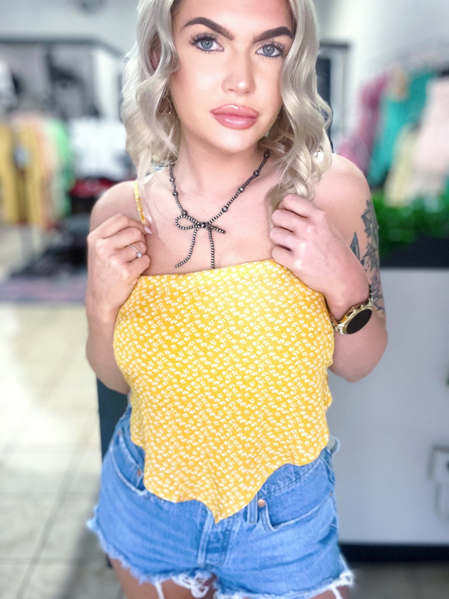 Southern Sunshine Crop Top