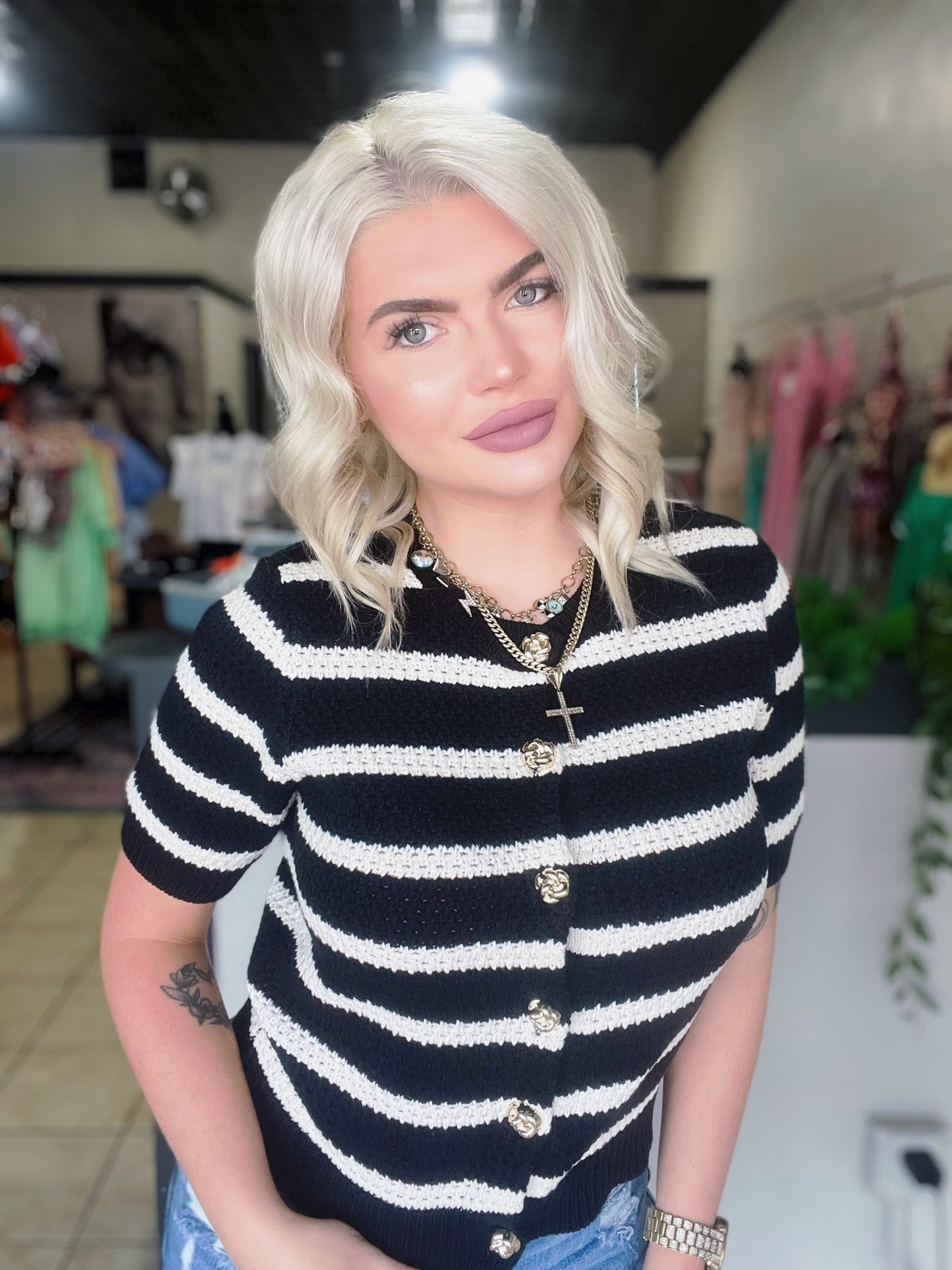 Study Date Knit Top