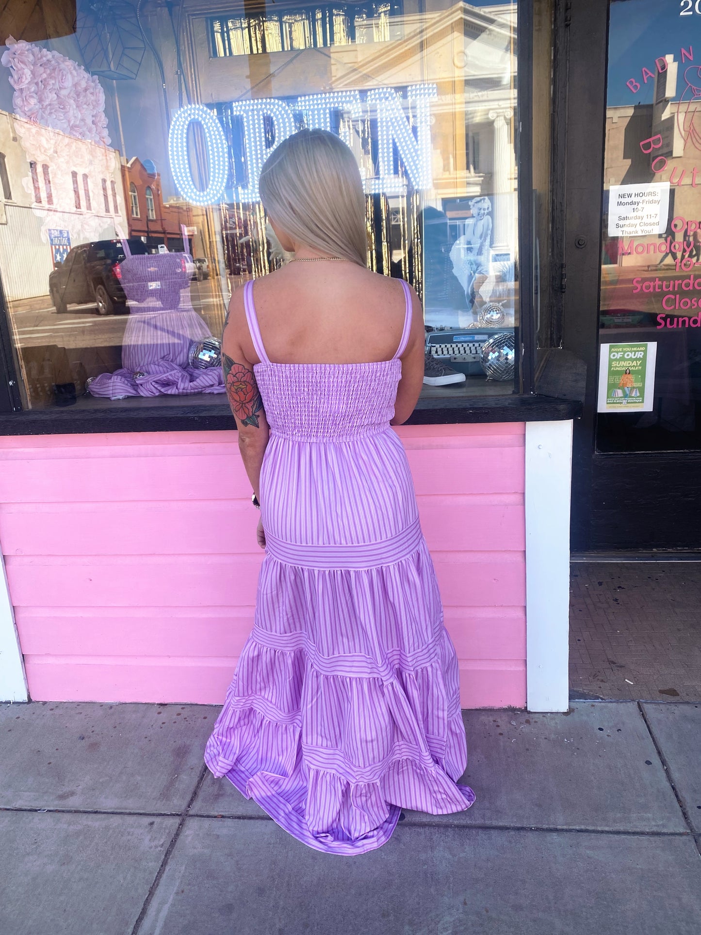 Purple Maxi Dress