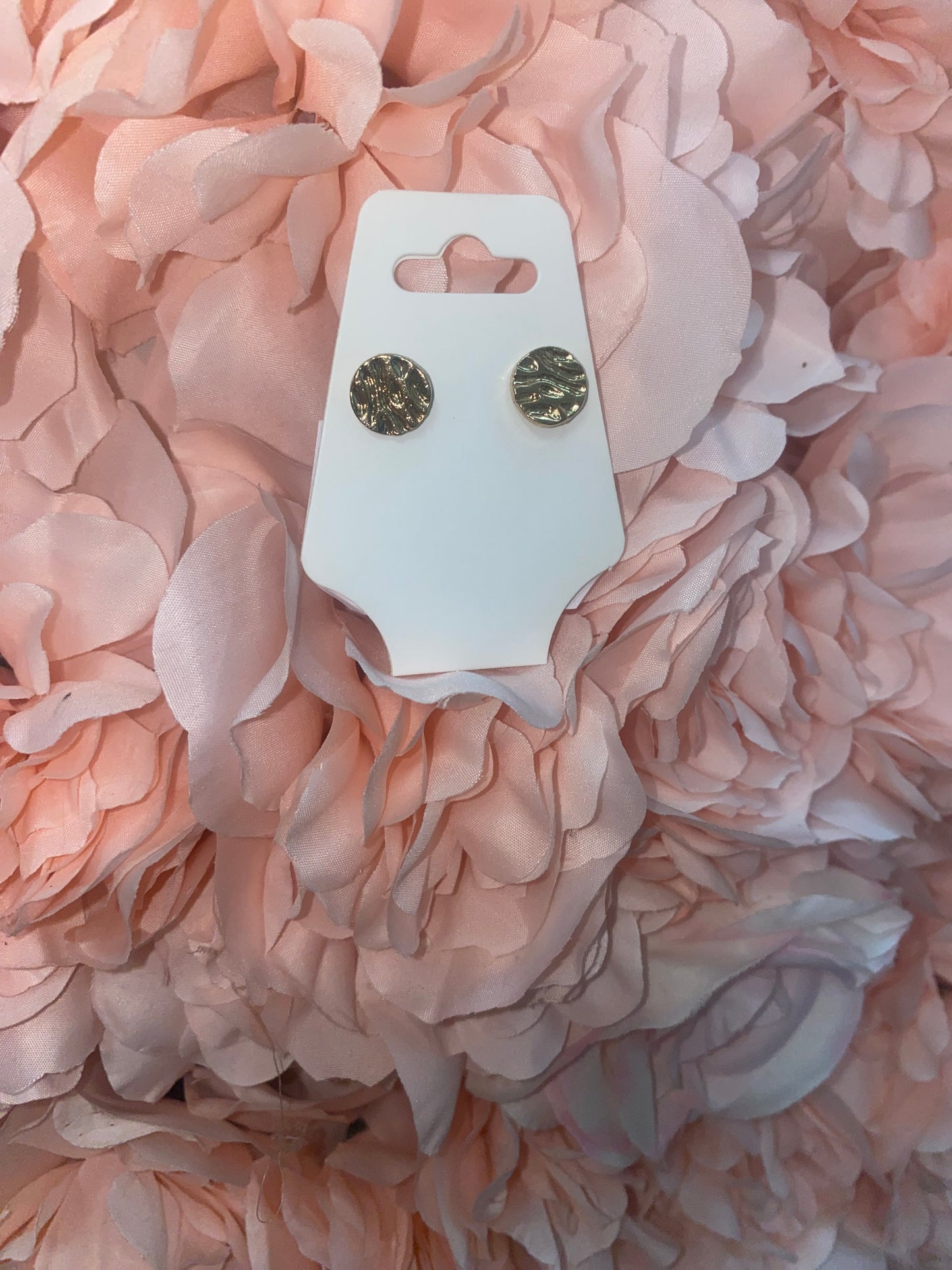 Gold Vintage Stud Earrings