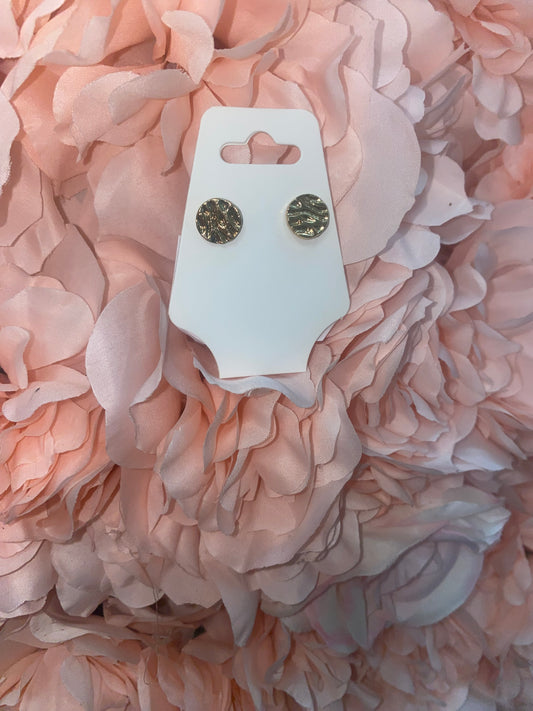 Gold Vintage Stud Earrings