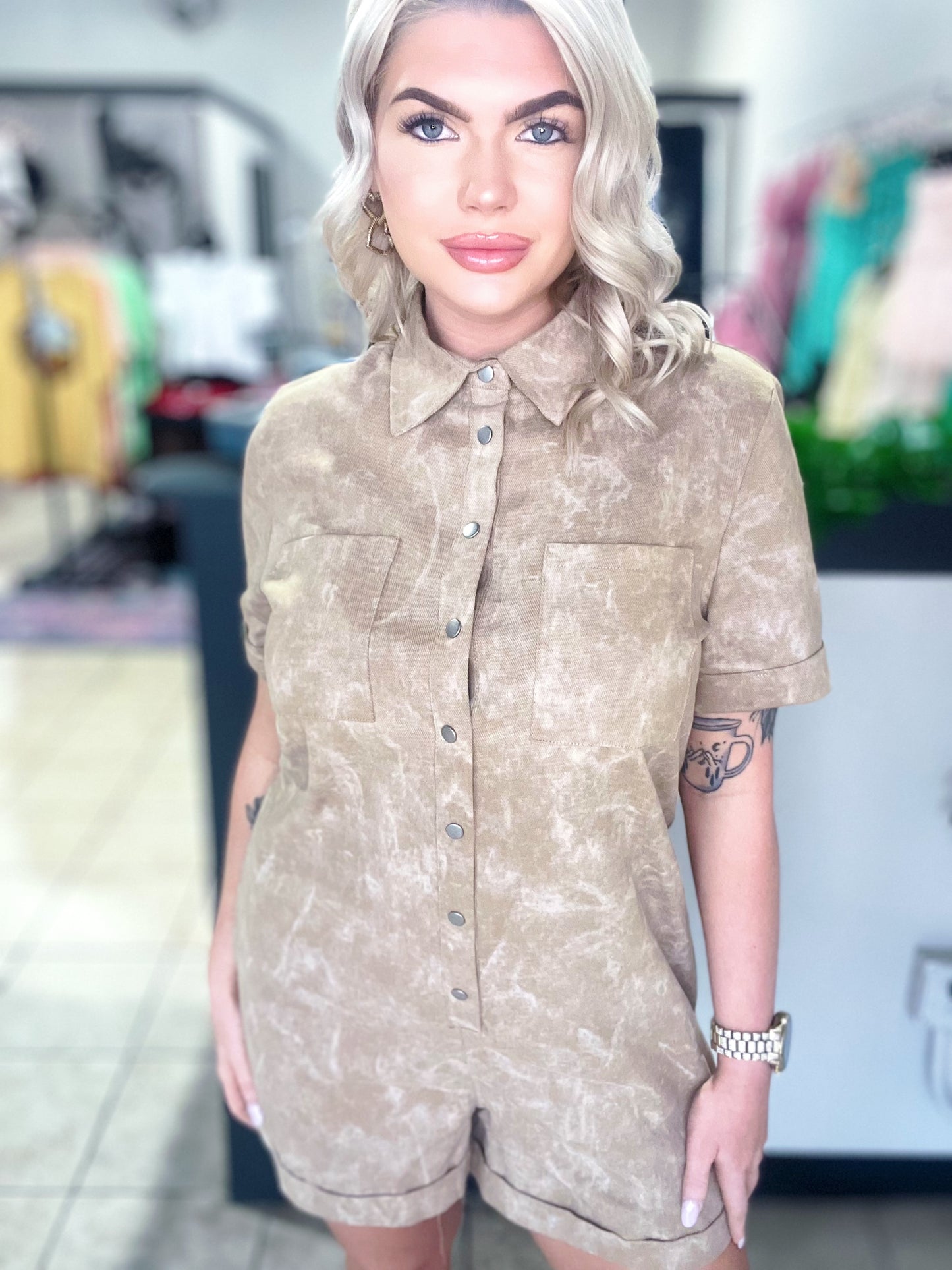 Desert Doll Romper