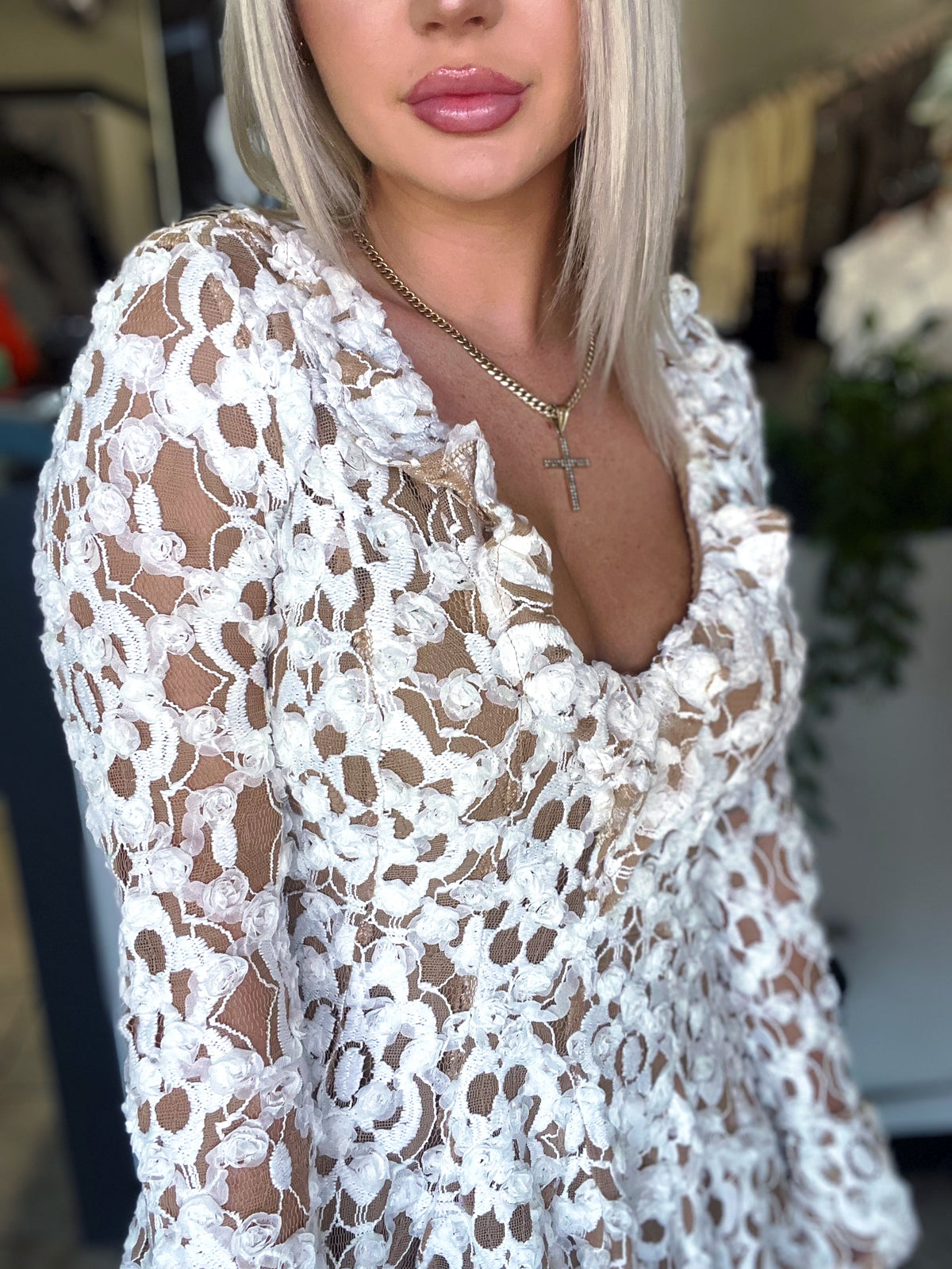 Ivory Belle Mini Dress