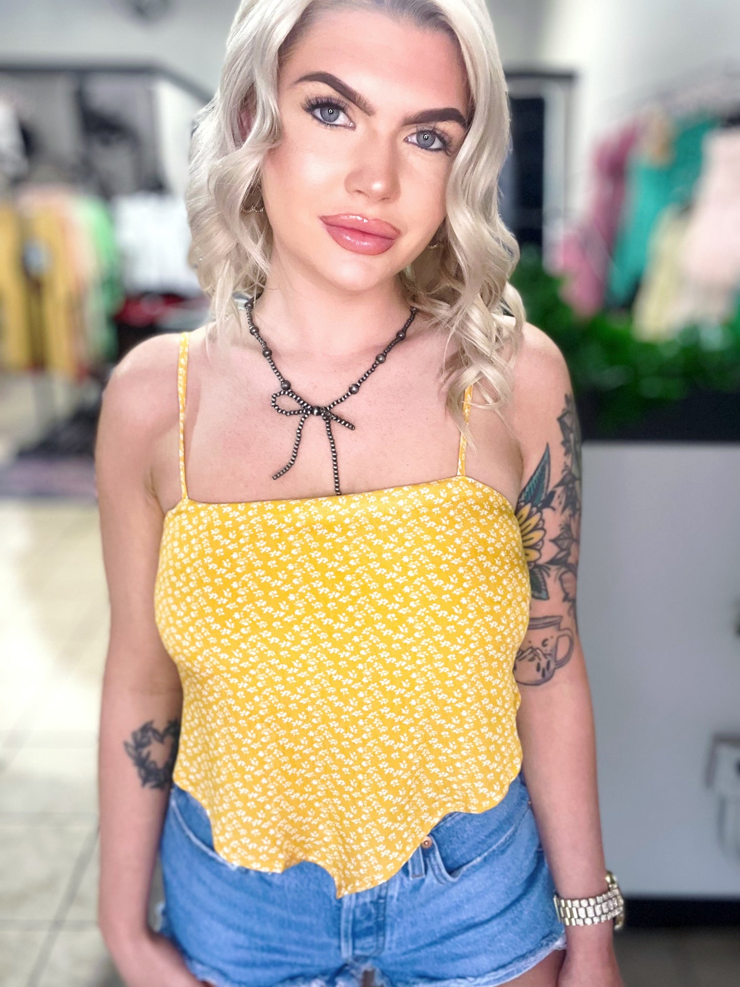 Southern Sunshine Crop Top
